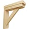 Ekena Millwork 2 1/2"W x 8 3/4"D x 8 1/4"H Traditional Shelf Bracket, Alder BKT02X08X08TRAL - alternate 1